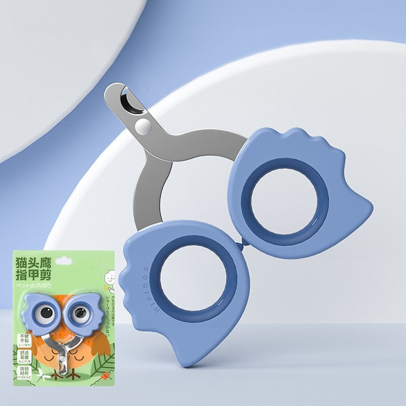 MacaPaws™ Pet Nail Clippers Product information: Product size: 100mm*100mm Color: Lemon yellow - flat head, lemon yellow - elbow type, lake blue - flat head, lake blue - elbow type, ivory white - flat head, ivory white - elbow type Specification: For cats