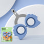 MacaPaws™ Pet Nail Clippers Product information: Product size: 100mm*100mm Color: Lemon yellow - flat head, lemon yellow - elbow type, lake blue - flat head, lake blue - elbow type, ivory white - flat head, ivory white - elbow type Specification: For cats
