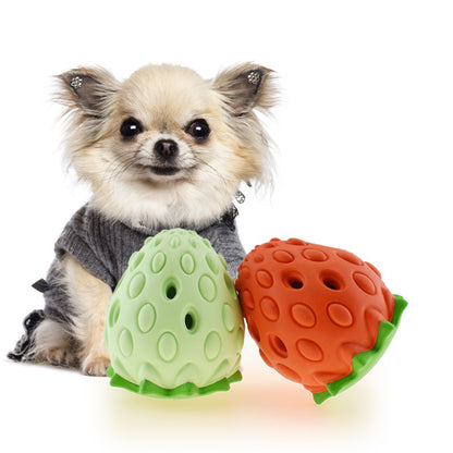 BerryBite™ Product information: Product category: gnawing toys Material: rubber Weight: 204.8g Color: red, green Packing list: Leaky bulb*1 Dog Toys