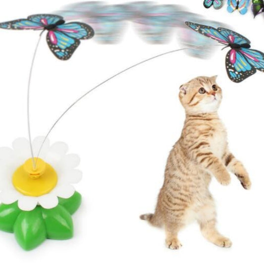 SpringWhisker™ Overview: Easy to use The remote control is usually powered by AAA battery, which is convenient and simple to turn on the light with one button. Rotate 360 degrees Press to turn on the light, the motor at the base is activated, and the butt