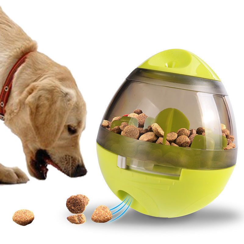 Pet Food Feeder Dispenser Funny Toy Overview 1. As treats balls prevent rapid eating and will limit the number of treats and prolong dogs feeding and digest treats better and keeps a healthy physical body. The toy slows down feeding to help aid with diges