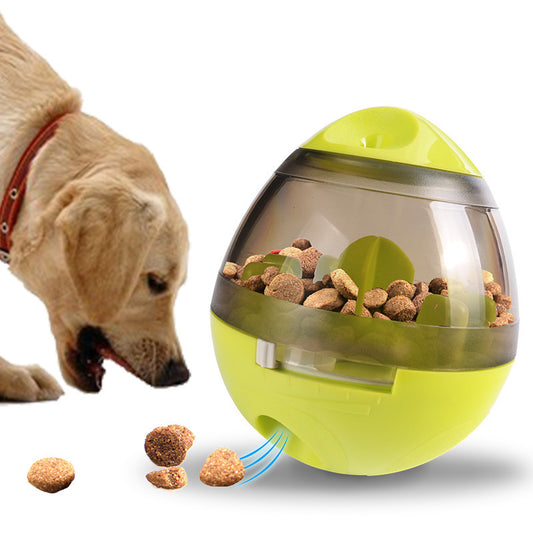 Pet Food Feeder Dispenser Funny Toy Overview 1. As treats balls prevent rapid eating and will limit the number of treats and prolong dogs feeding and digest treats better and keeps a healthy physical body. The toy slows down feeding to help aid with diges