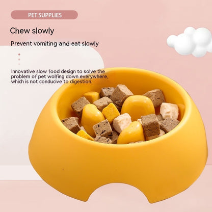 FurSlow Color Dish Product information: Color: 14.2 * 4.2cm Specifications: yellow, orange, blue, green Material: Plastic Category: Pet tableware Packing list: Pet bowl * 1 Product Image: Pet Bowls, Feeders & Waterers