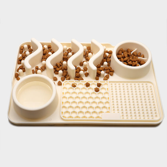 FurSniff Pet Mat Overview: 1. The licking mat is a unique form of pet slow-feeder dog bowl for the dog and puppies. 2. The lick mats have different textures whose design effectively reduces the speed of a pet’s eating 3. It cleans the pet's tongue and pro