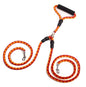 DuoLead Overview: HEAVY DUTY - Our Strong and heavy duty leash is constructed from high-quality real mountain climbing nylon rope. Made with strongest 1/2 inch diameter rock climbing rope and very durable metal clip hook for you and your dog safe. REFLECT