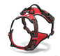 TrueFit Reflective Harness Overview: Two safety belt connection points: the aluminum alloy D-ring on the back of the safety belt and the stainless steel O-ring on the front of the safety belt. Ergonomic design: easy to open and easy to close. Reduce the r