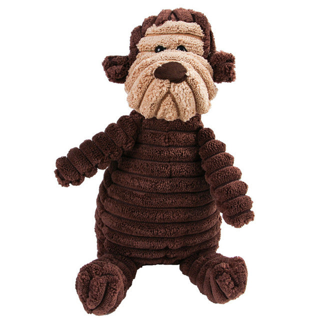 Interactive Animal Plush – Chew & Clean Toy for Dogs Overview: 100% Brand new and high quality. Animal design, cute, beautiful and attractive. Made of non-toxic high-quality corduroy fabric material, bite-resistant, soft, durable and 100% safe. The soft m