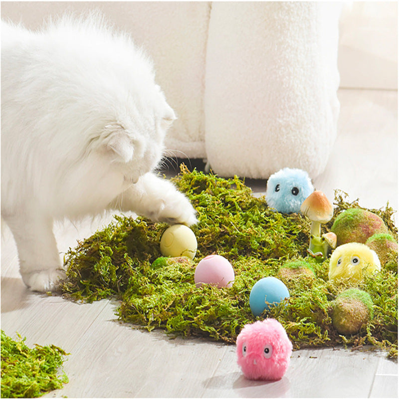 KittyGlow Molar Ball – Soothing, Bouncy & Long-Lasting Product information: Color: yellow [crickets], pink [birds], Blue [frogs]] Specification: luminous plush Material: Plush Import or not: no Category: Pet Toys Packing list: Glowing balls*1PC Product Im