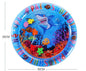 Cooling Pet Bed – Summer Ice Mat for Dogs & Cats Overview: The enhanced thickness ensures water playmat durability and long-lasting use. This water playmat features a fish design that captures the attention of pets and children. This water playmat for cat