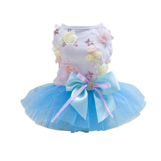 PawTutu™ – Summer Princess Dress for Small Dogs Let your furry fashionista shine in the PawTutu™ Princess Dog Dress – the perfect spring and summer outfit for small dogs who love attention and elegance. Adorable Design: Features a soft mesh tutu skirt and