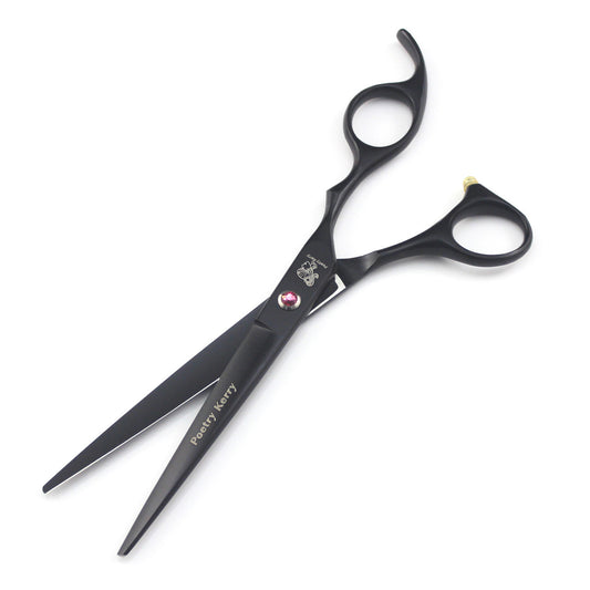 SnipMate™ Pet Hair Cutter Purpose: Beauty Shape: straight Material: Stainless steel Surface treatment: fine polishing Package list: 7.0-inch hand shaped straight+7.0-inch curved+6.5-inch dense teeth+7.0-inch fishbone teeth+comb+hemostatic forceps Pet Groo