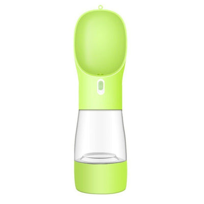 PawTrio Travel Cup Product Information: Material: Plastic Color: blue, pink, green, grey Size: 25.5x7x7cm Weight: 180g Capacity: 458ml Features: Plastic material for human use, high-temperature resistance, no deformation when filled with hot water Large o