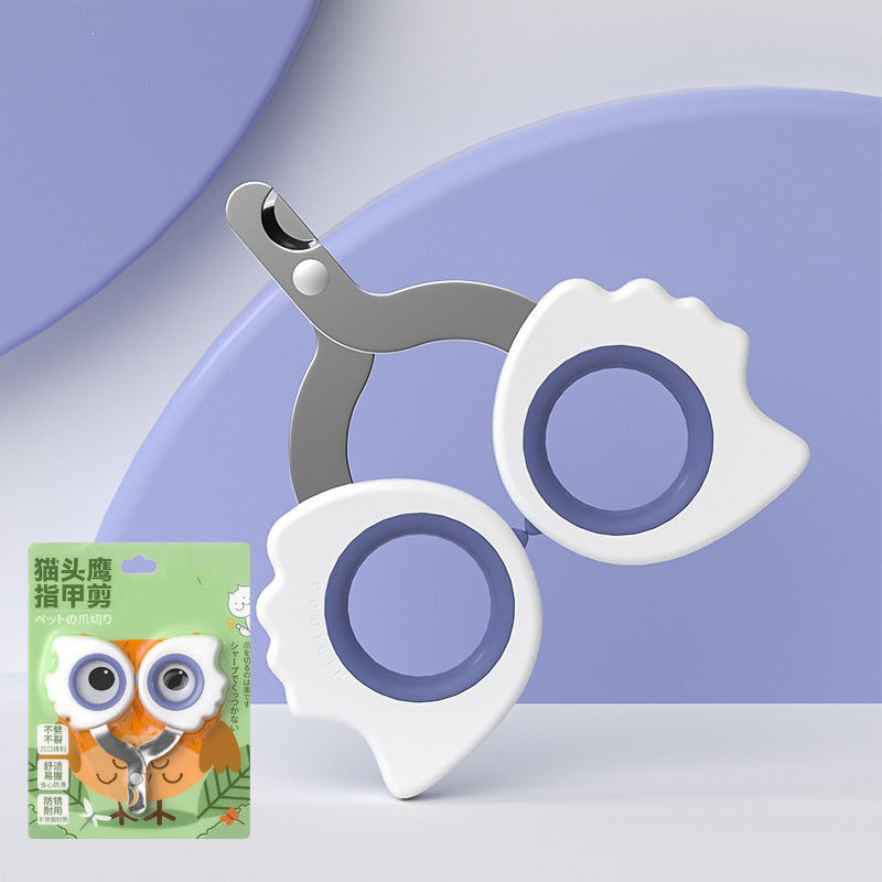 MacaPaws™ Pet Nail Clippers Product information: Product size: 100mm*100mm Color: Lemon yellow - flat head, lemon yellow - elbow type, lake blue - flat head, lake blue - elbow type, ivory white - flat head, ivory white - elbow type Specification: For cats