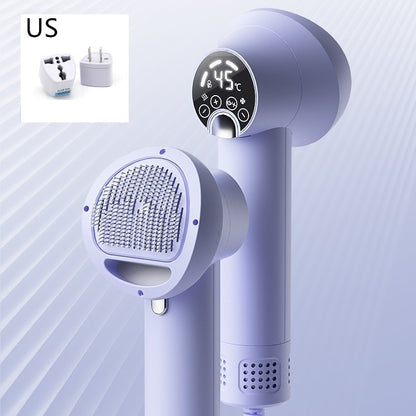 GroomBlow™ – Silent Smart Dryer & Comb for Pets Dry and groom your pet with ease using the GroomBlow™ Smart Pet Hair Dryer – the ultimate 2-in-1 tool designed to keep your dog or cat calm, clean, and fluffy. 2-in-1 Blow & Brush: Dries and detangles at the