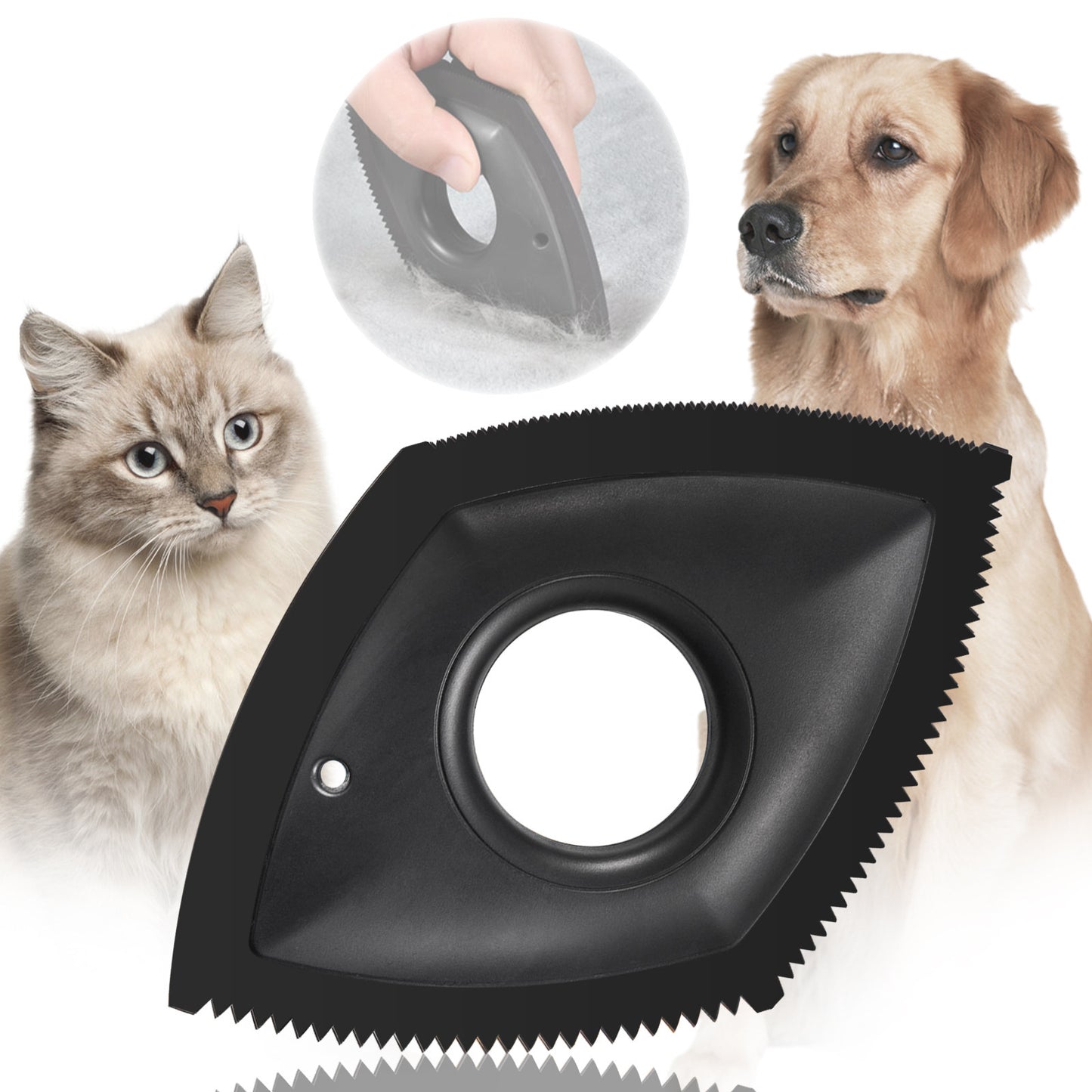 FurLift Pro Remover Tool Overview: 1. Four Cleaning Modes: This hair remover has 4 modes with different densities. You can switch the mode according to the number and length of pet hair to achieve the best cleaning effect. 2. Washable and Reusable: Don＇t