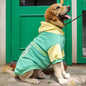Cozy Sweater for Large Dogs – Warm & Stylish Pet Apparel Product information: Material: fleece sweater fabric Style: fashion casual Features: Transparent pocket Colour: black, green Size Information: Size/CM Lenght Bust Neck 3XL 50 74 50 4XL 55 79 54 5XL
