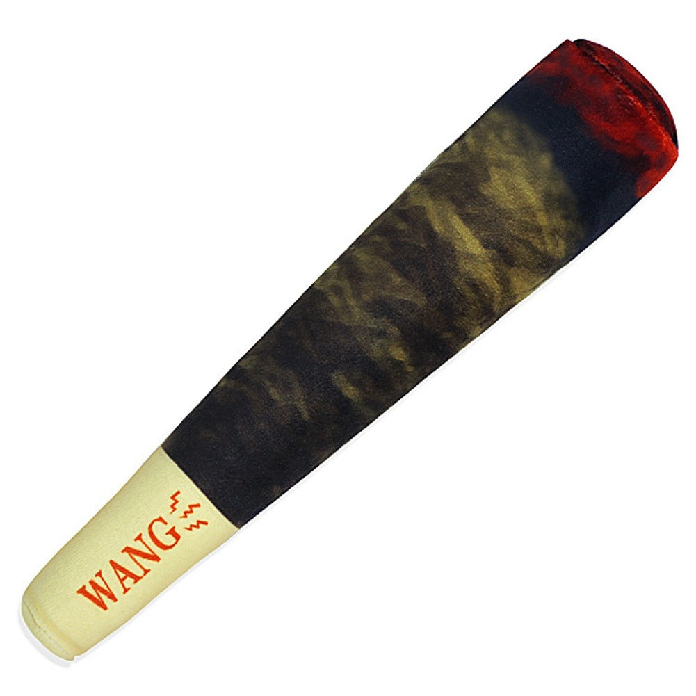 Funny Dog Prank Toy – Fake Cigarette for Pet Play Product Details: Product Category: Sound Toys Material: plush Size: 5X5X24CM Net weight: 50 grams Package Contents: Plush dog toy X1 Dog Toys