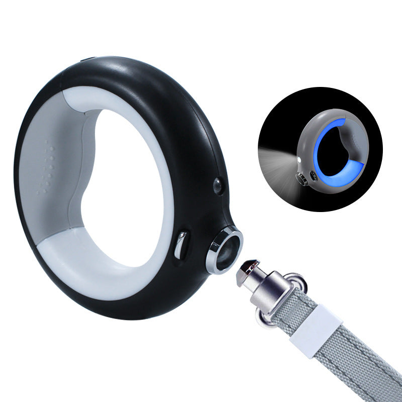 NightTrek Product information : Material: ABS Scalable: Yes. Color: donut dog leash-pink, donut dog leash-blue, donut dog leash-white, donut dog leash-black, colorful dog leash-white, colorful dog leash-pink, colorful dog leash-blue. Function: the length