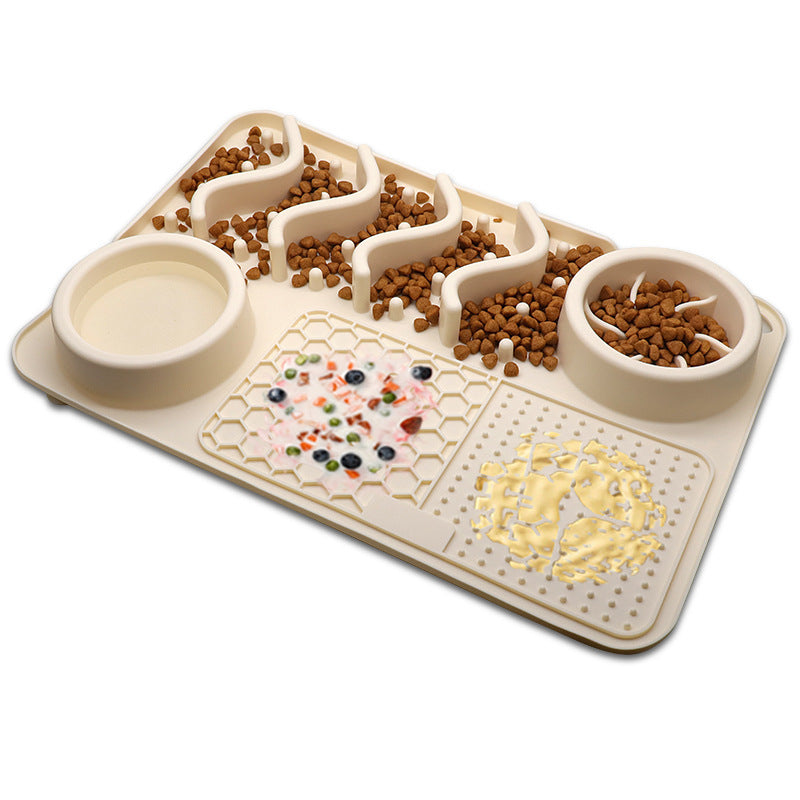 FurSniff Pet Mat Overview: 1. The licking mat is a unique form of pet slow-feeder dog bowl for the dog and puppies. 2. The lick mats have different textures whose design effectively reduces the speed of a pet’s eating 3. It cleans the pet's tongue and pro