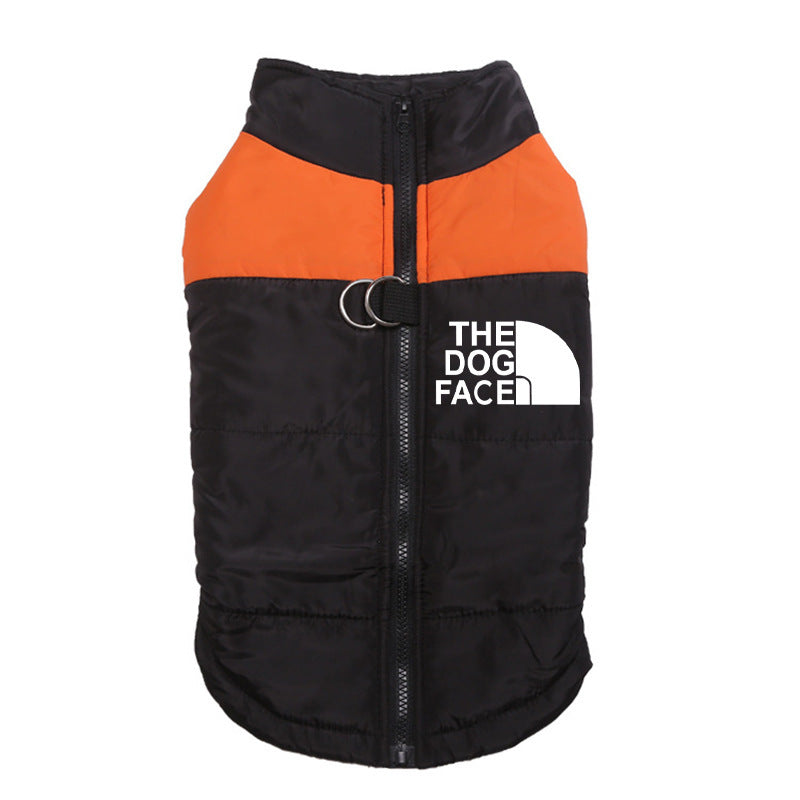 Thermal Pet Vest – Weatherproof Winter Dog Jacket Product information: Color: blue, red, pink, green, purple, yellow, orange, fluorescent green Size: S,M,L,XL,2XL,3XL,4XL,5XL Applicable gender: general Material: Cotton Style: European and American Import