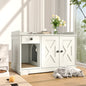 Indoor Cat House With Storage Drawer Side Table