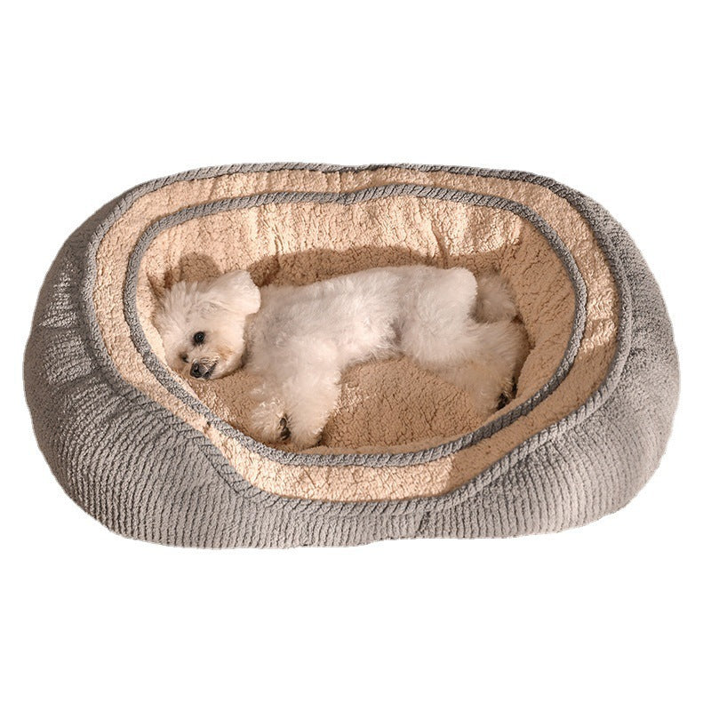 SnugNest™ – All-Season Bed for Small & Medium Dogs Treat your pup to year-round comfort with the SnugNest™ All-Season Dog Bed – specially designed for small and medium-sized dogs who love to relax in style. ️ 4-Season Versatility: Breathable for summer, w