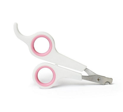 ClipPaws Safety Nail Scissors Overview: Brand new, high quality, low price! Sharp blade specially designed for pets Plastic handle, easy to grasp Product information: Material: durable stainless steel blade, plastic handle Size: 12cm*6cm Weight: 36.00g Pa