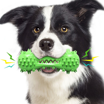 CornChew Molar Stick – Tough & Tasty Dog Toy Product information: Material: plastic Weight: 120g Dimensions: 111x56mm Specifications: Corn molar stick Type: Dog toy Corn simulation model dog toothbrush, newly designed pet molar channel, can have a better