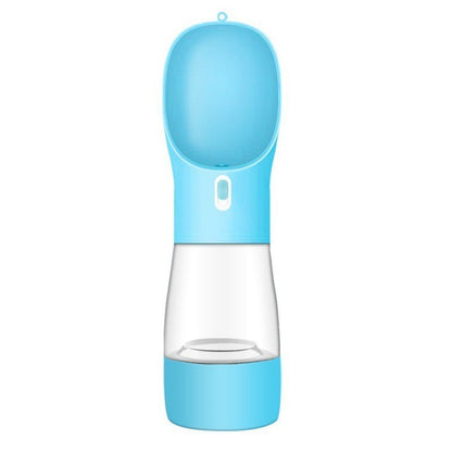 PawTrio Travel Cup Product Information: Material: Plastic Color: blue, pink, green, grey Size: 25.5x7x7cm Weight: 180g Capacity: 458ml Features: Plastic material for human use, high-temperature resistance, no deformation when filled with hot water Large o