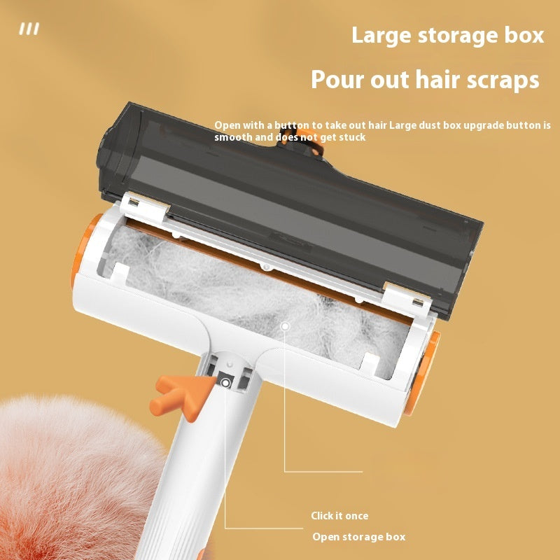 FurRoll™ – 2-in-1 Reusable Pet Hair Removal Brush Keep your home fur-free effortlessly with the FurRoll™ 2-in-1 Pet Hair Removal Roller – a portable, washable tool designed for quick and effective pet hair cleanup. Dual Functionality: Combines a lint roll