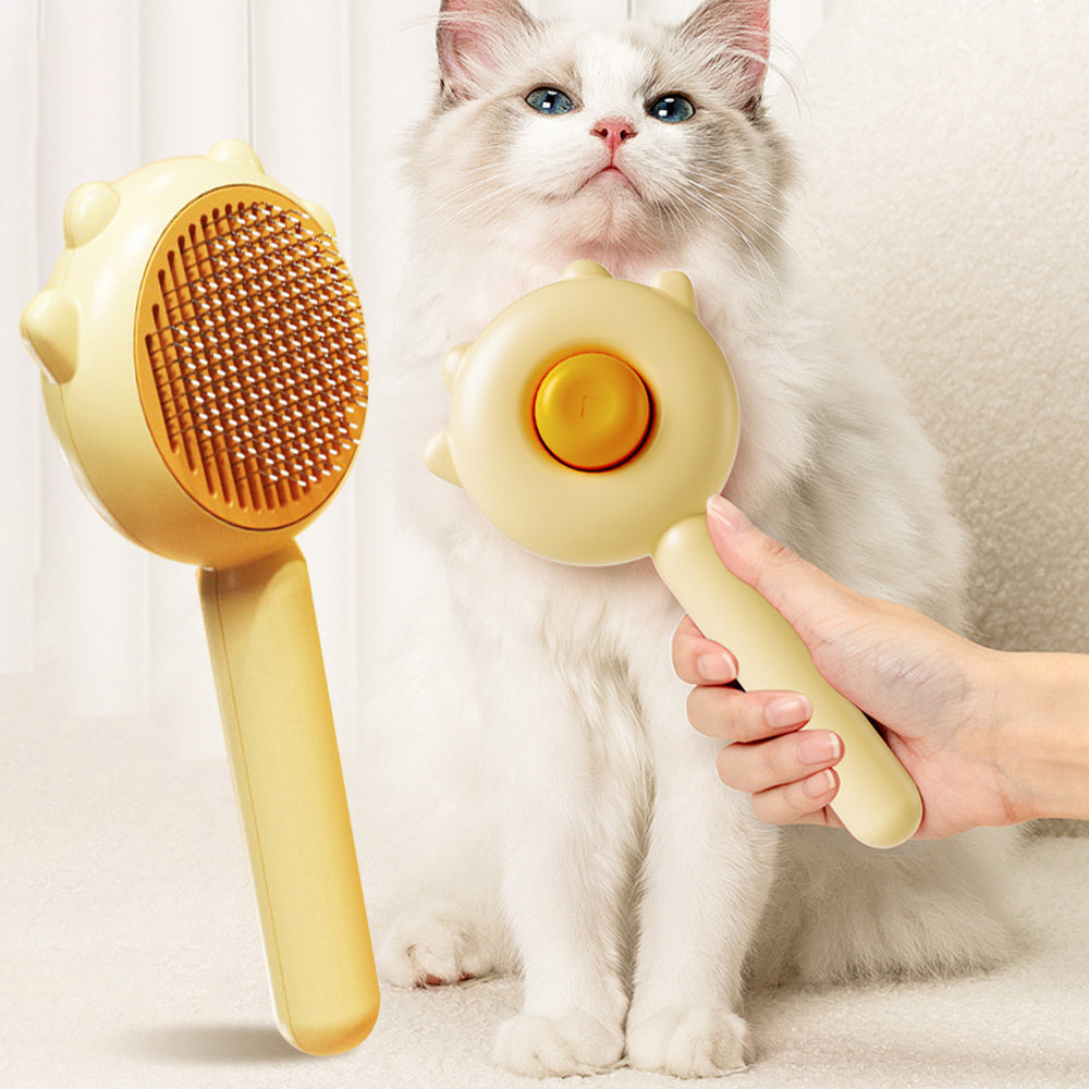 FurEase – Massage & Deshedding Comb for Cats & Dogs Make grooming a bonding moment with the FurEase™ Massage & Hair Removal Comb – the perfect 2-in-1 solution for gentle brushing and effective shedding control. Removes Loose Hair: Effectively captures and