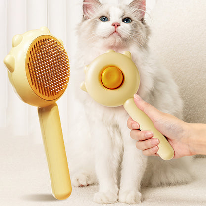 FurEase – Massage & Deshedding Comb for Cats & Dogs Make grooming a bonding moment with the FurEase™ Massage & Hair Removal Comb – the perfect 2-in-1 solution for gentle brushing and effective shedding control. Removes Loose Hair: Effectively captures and