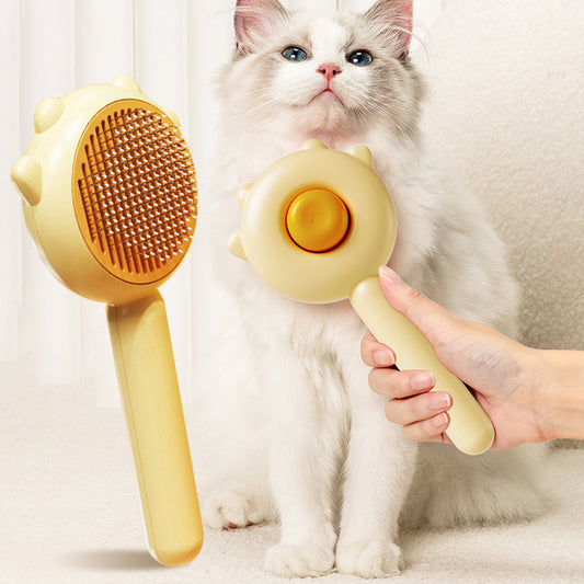 FurEase – Massage & Deshedding Comb for Cats & Dogs Make grooming a bonding moment with the FurEase™ Massage & Hair Removal Comb – the perfect 2-in-1 solution for gentle brushing and effective shedding control. Removes Loose Hair: Effectively captures and