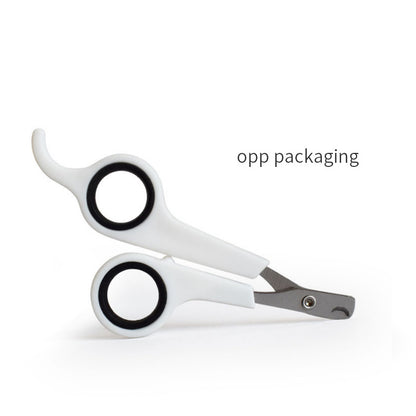 ClipPaws Safety Nail Scissors Overview: Brand new, high quality, low price! Sharp blade specially designed for pets Plastic handle, easy to grasp Product information: Material: durable stainless steel blade, plastic handle Size: 12cm*6cm Weight: 36.00g Pa