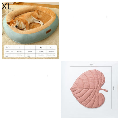 WarmiePaws™ Cozy Bed Product Details: Material: Cotton Product Category: Bed Specifications: M [size 50*40cm] (recommended for pets within 5 catties), L [size 60*45cm] (recommended for pets within 15 catties), XL [size 75*55cm] (recommended for pets withi