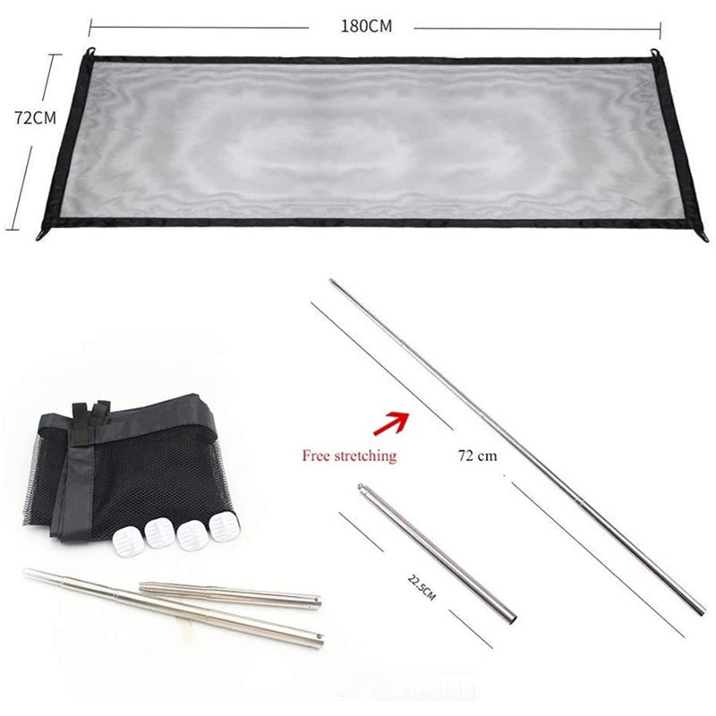 PawGuard Fence Product information: Material:cloth Color:Small size 110-72cm, large size 180-72cm Packing list: 1*Pet screen Fences & Gates