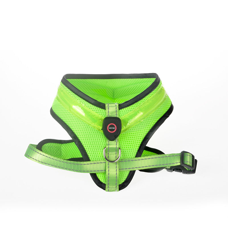 GlowGuard LED Harness Overview: 1. Charging, USB data cable can be directly charged, lasting, long standby. Don't worry about the battery without electricity, frequent buying batteries. 2. There are many styles, multiple colors for you to choose, fashion