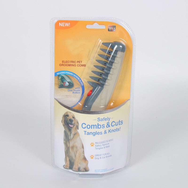 Floating Hair Remover & Grooming Brush Effortlessly Keep Your Pet’s Coat Smooth & Hair-Free Say goodbye to shedding hair all over your home! This clever self-cleaning comb makes grooming simple, comfortable, and effective — for cats, dogs, and even small