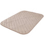 BambooPaw™ Training Pad Overview: This cooling mat is lightweight and easy to fold up for carry, good for using indoors, outdoors and traveling. Putting the mat on the floor, sofa, pet bad, car seat, lawn and anywhere outside under the shadow is perfect.