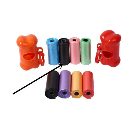 PetScoop Outdoor Bags Pet trash bag 6 colors Packing list: product X1 Bag size: 22.5 * 30 CM Pet Waste Bags