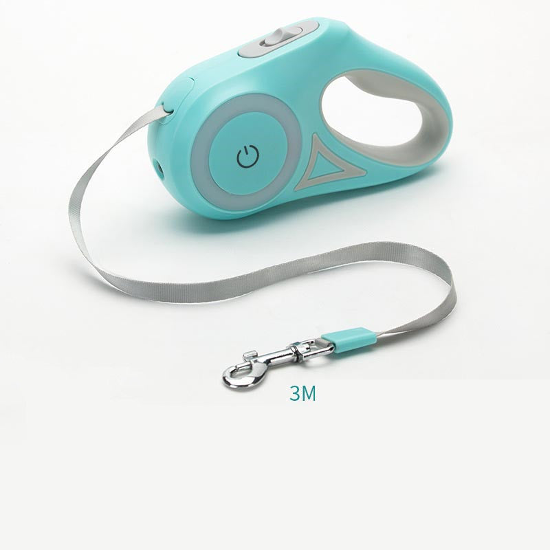 FlexiGlow Overview: 100% Brand New and Top Quality. Give your dog good reach and freedom of movement. This belt is suitable for Small medium / large Pets. One-handed braking and locking system keeps pets from moving forward. Telescopic design, the belt ca