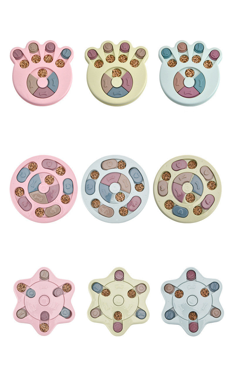 BrainPaw Puzzle Feeder Overview: - Made of safe and non-toxic quality material, it's wear-resistant, resistant to bite, not easy to age. - The pet puzzle feeder toy is easy to clean and durable. - It can slow down feeding to prevent overeating and help to