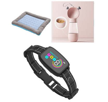 Smart Anti-Bark Collar Product information: Material: Plastic Why Pet Owners Love This Collar ✅ Customized & Humane Bark Control With 4 training modes—Beep, Vibration, Beep + Vibration, and Beep + Vibration + Safe Shock—plus 8 adjustable sensitivity level