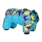 Cold Weather Dog Coat – Four-Legged Cotton Jacket New dog clothes autumn and winter pet camouflage cotton padded clothes waterproof and cold proof dog coat jacket four leg clothes cotton clothes Material: Cotton Product category: cotton padded clothes Sty