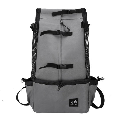 PawPack Travel Backpack Material: Polyester Capacity: 80 pattern: plain Hardness: Medium Whether the source of patent: No Specifications: red: color, blue, gray, black Color: S, M, L, XL Soft-Sided Carriers