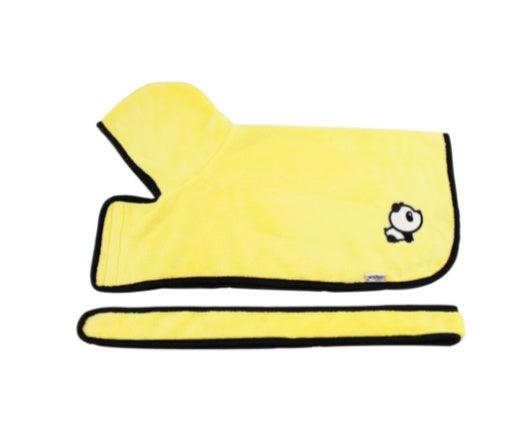 DryPaws™ Microfiber Bathrobe Overview: 1. Dog Bathrobe Towel, Dog Fast Drying Dog Drying Coat with Adjustable Chest Neck Strap, Super Absorbent Microfiber Material Pet Drying Moisture Absorbing Bathrobe with Hook and Loop 2. Healthy and skin-friendly mate