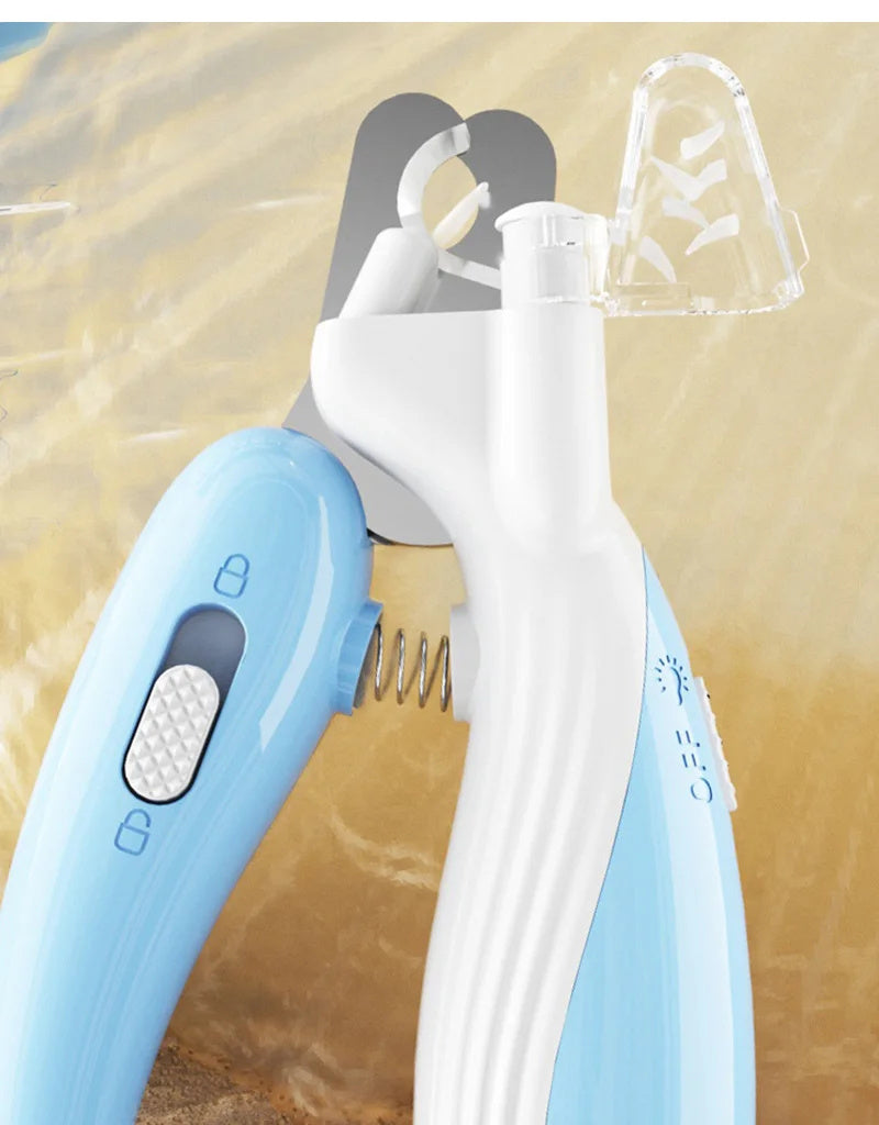 GlowTrim™ – LED Electric Nail Grinder for Dogs & Cats Trim your pet’s nails safely and easily with the GlowTrim™ LED Pet Nail Grinder – designed to give you precision, visibility, and peace of mind. Built-In LED Light: Illuminates your pet’s nails to help