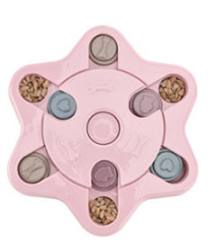 BrainPaw Puzzle Feeder Overview: - Made of safe and non-toxic quality material, it's wear-resistant, resistant to bite, not easy to age. - The pet puzzle feeder toy is easy to clean and durable. - It can slow down feeding to prevent overeating and help to