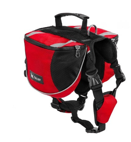 TrailBuddy Pet Gear Pet Harness outdoor with backpack Pet Leashes