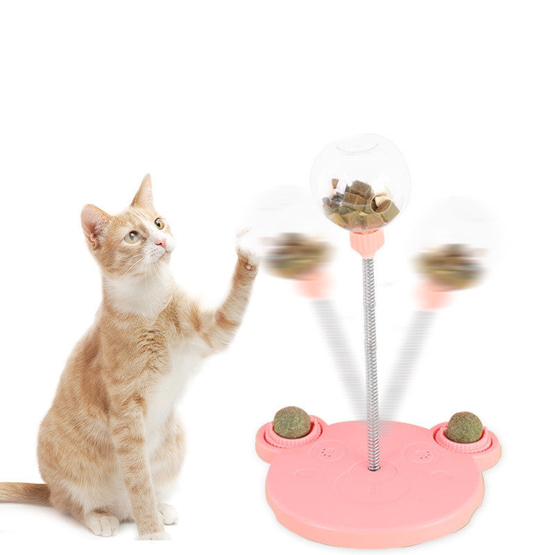 IQTreat Pet Toy Overview: 1. The bottom is upgraded with a solid suction cup, which is non-slip and stable, and will not slip. The bottom adopts a suction cup for firm adsorption, which can be adsorbed on smooth floor tiles. The product is more stable and